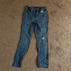 Never worn Calvin Klein skinny high rise jeans